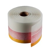 DEN BRAVEN Flexi těsnicí okenní pás INTERIÉR se síťkou šířka 70mm délka 30m červený